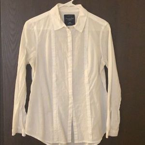 White American Eagle Button Down